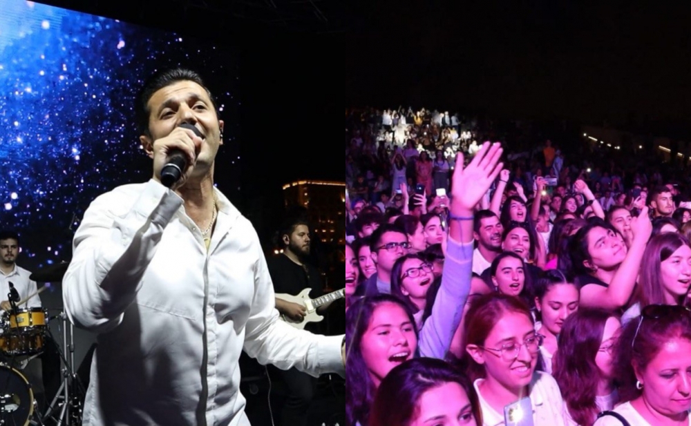 Xəyyamın anşlaqla keçən konsertindən - Fotolar