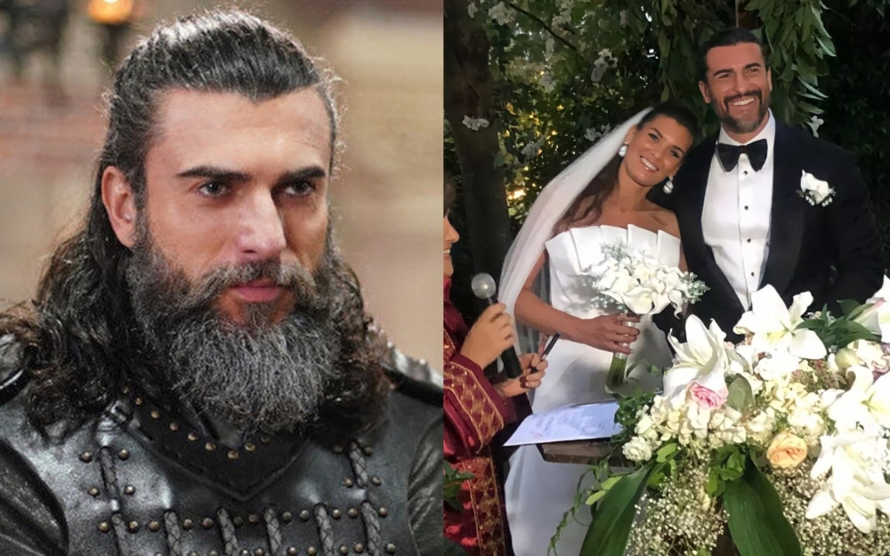 "Diriliş Ertuğrul"un aktyoru evləndi - Fotolar