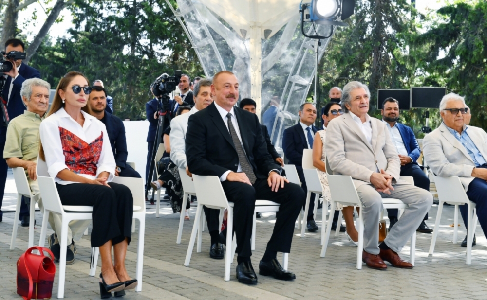 Müslüm Maqomayevin abidəsinin açılışından - Fotolar