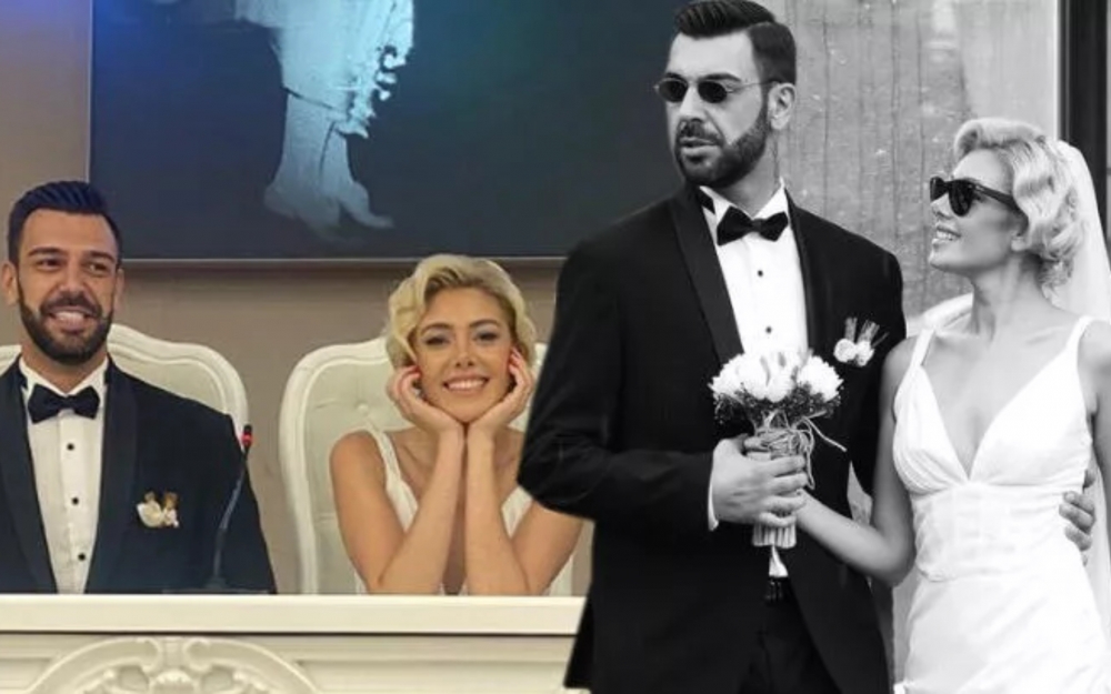 Burcu Binici ərə getdi - Fotolar