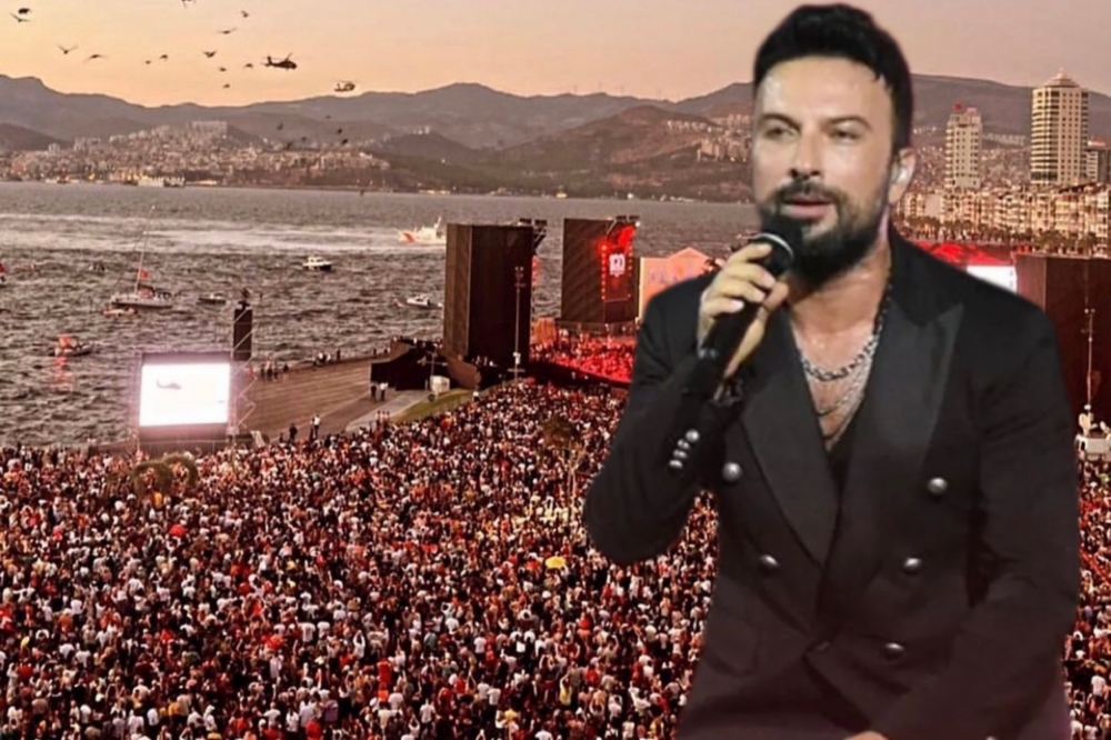 Tarkan 2 milyon insana konsert verdi - Fotolar+Video