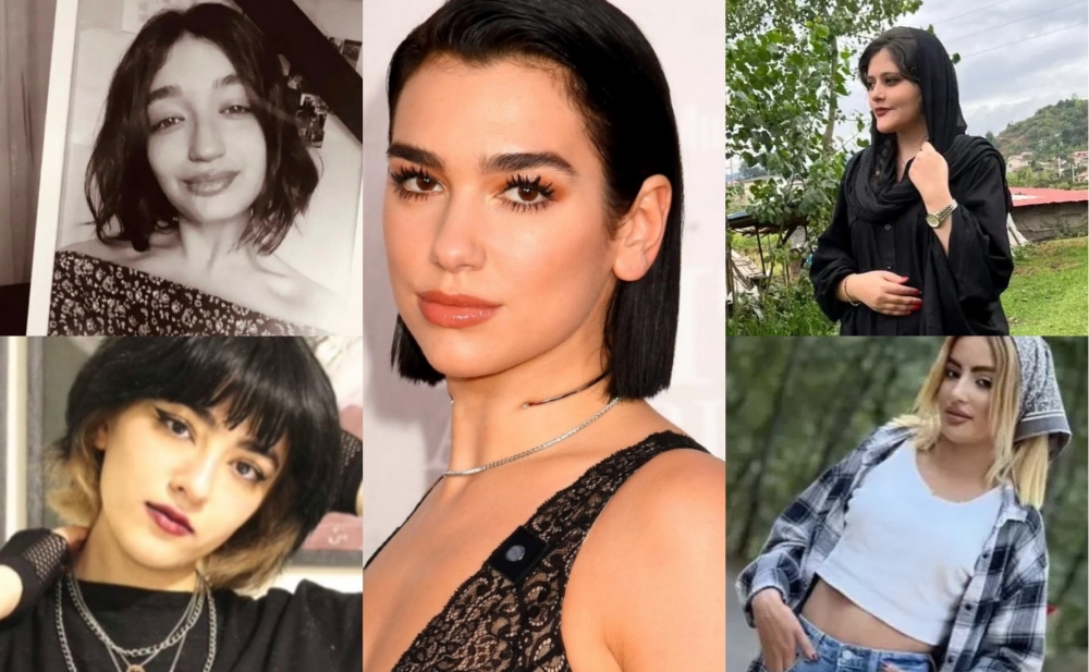 Dua Lipa İranda öldürülən qızlardan yazdı - Foto