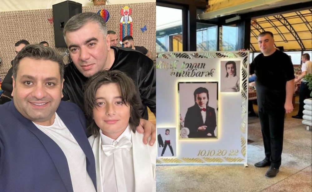 Rəşad Dağlı oğluna kiçik toy etdi - Video+Fotolar