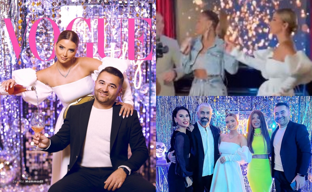 İlkin özünə və xanımına ad günü etdi - Video+Fotolar