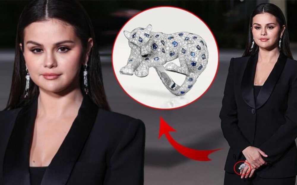 Selena Qomezin 370 minlik üzüyü - Fotolar