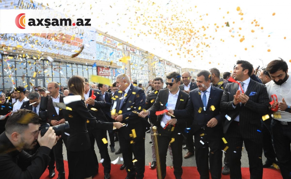 Bakıda Qafqazın ən böyük bazarı açıldı - Abşeron Tikinti Materialları Mərkəzi