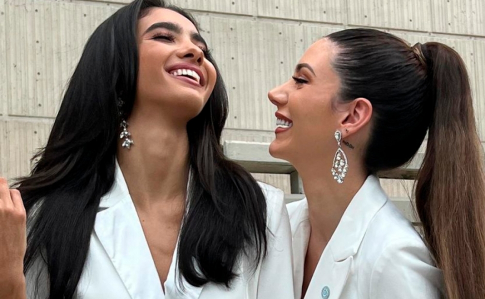 "Miss Puerto-Riko" və "Miss Argentina" evləndi - Fotolar