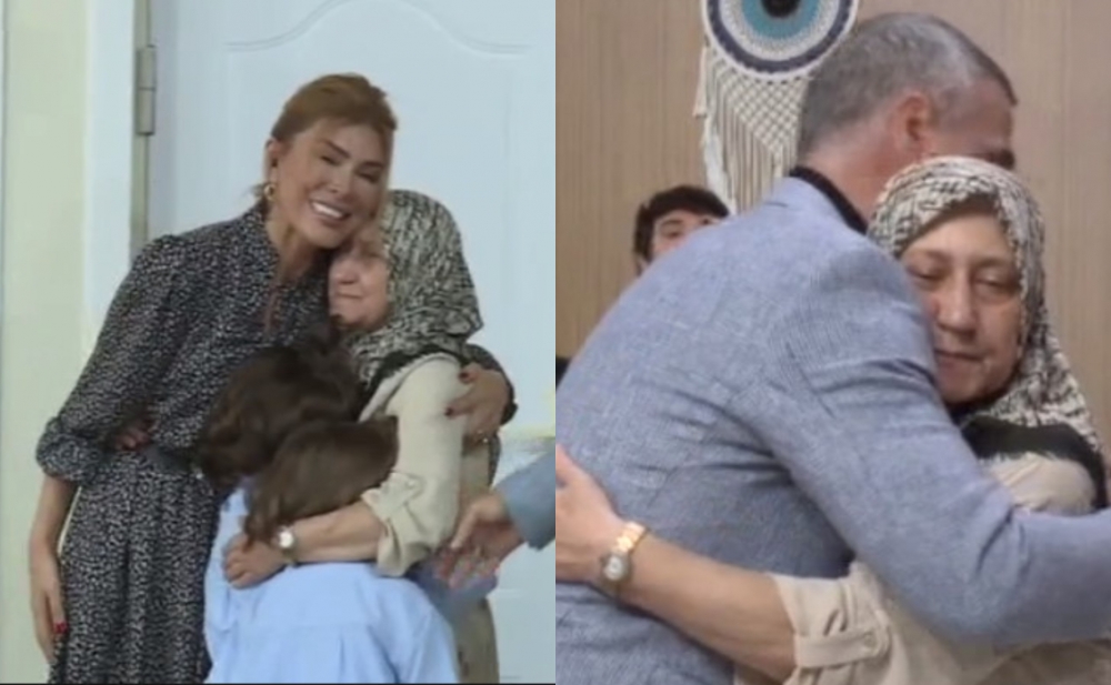Xoşqədəm Doğuşun anasını Bakıya gətirdi - Fotolar