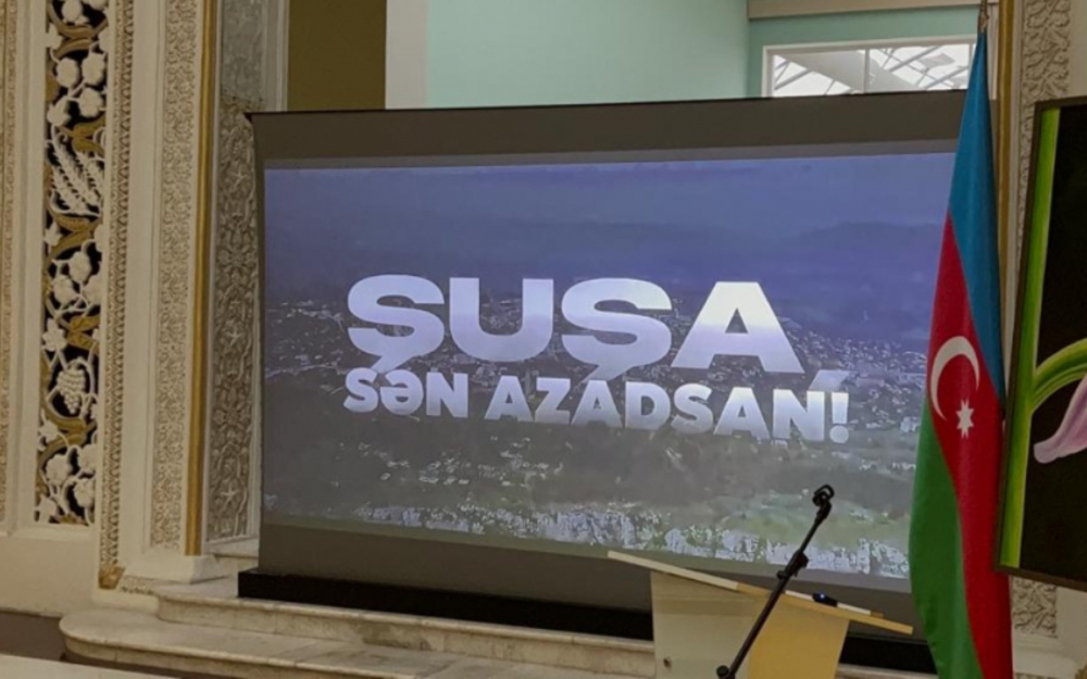 Moskvada "Şuşa, sən azadsan!” filmi nümayiş olunub - Fotolar