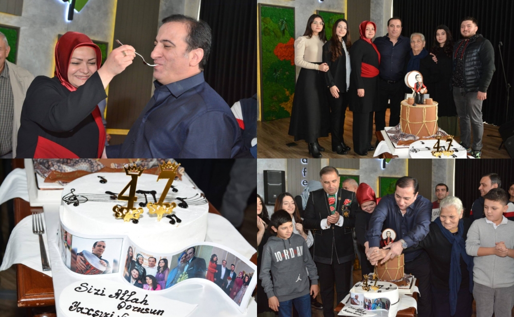 Xalq artisti 47 yaşını belə qeyd etdi - Fotolar
