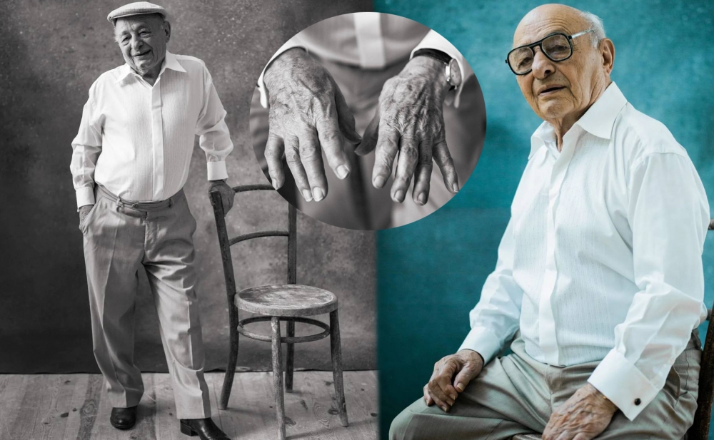 94 yaşlı Ömər Eldarovun maraqlı - Fotoları