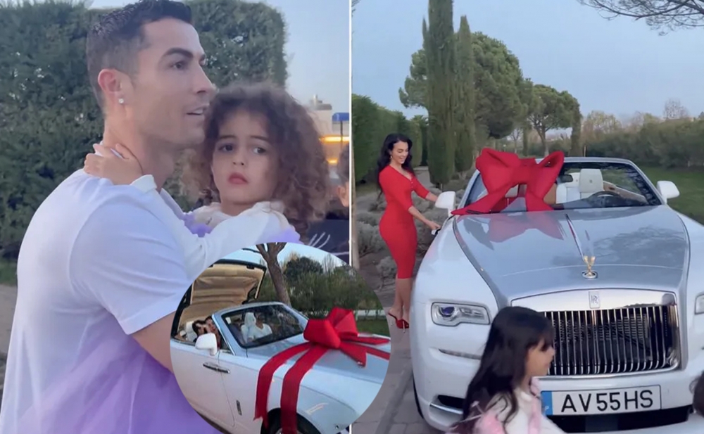 Corcina bu dəfə Ronaldoya 513 minlik avtomobil aldı - Video