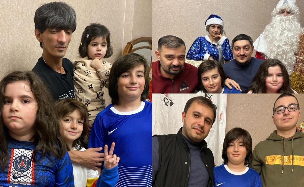 Meyxanaçılardan Rəşad Dağlının övladlarına Yeni il sürprizi - Fotolar