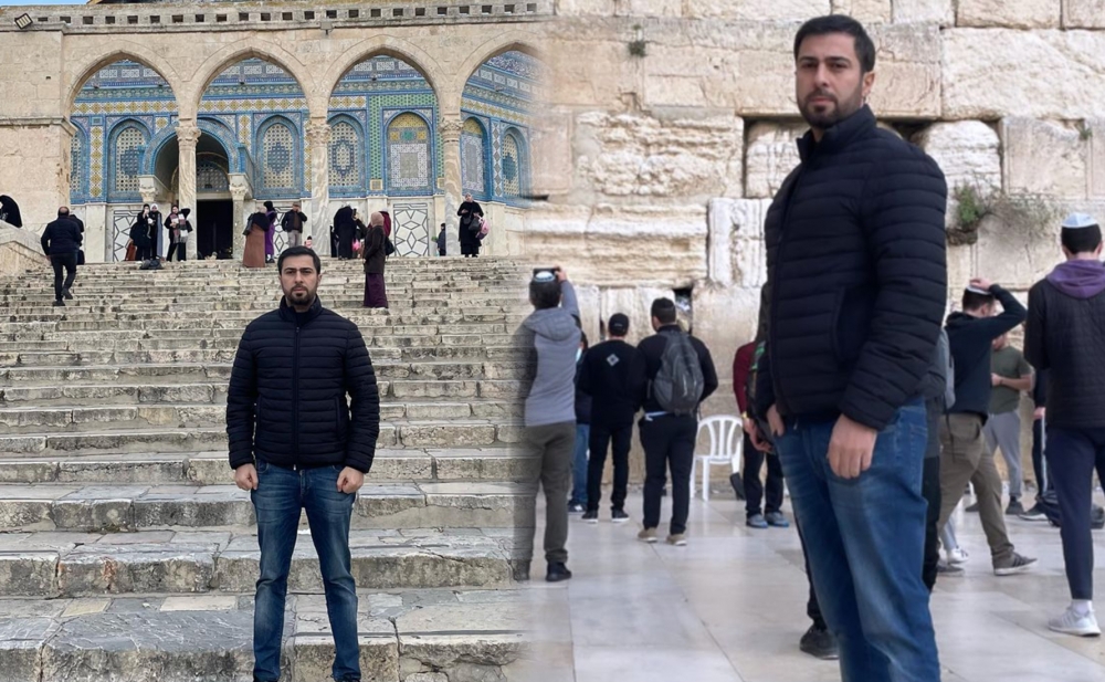 Namiq Qaraçuxurlu Qüdsdə - Fotolar+Video