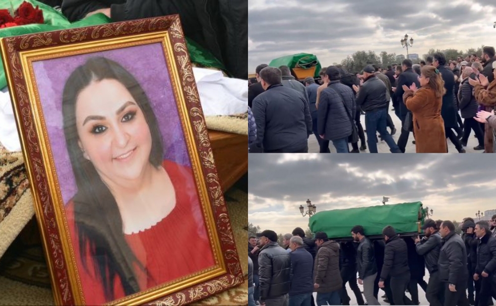 “Toppuş bacı” alqışlarla son mənzilə yola salındı - Video
