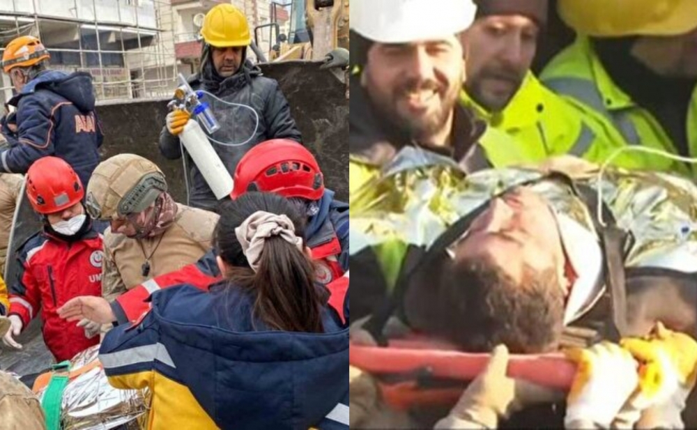 101 saat sonra yaşanan möcüzə - Video