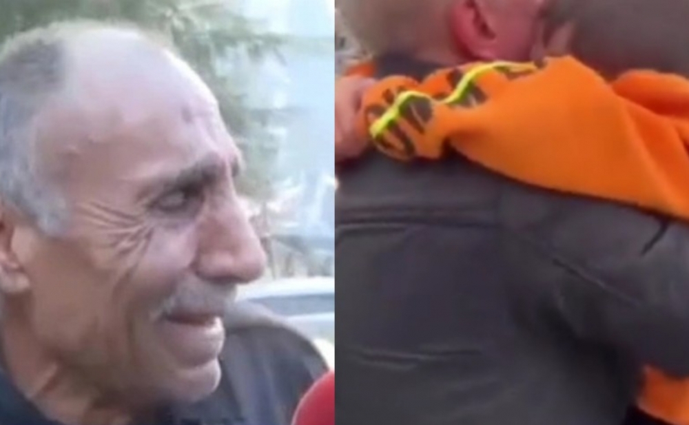 “Cibimdə peçenye var, övladlarıma verəcəkdim” deyən atanın oğlu xilas edildi