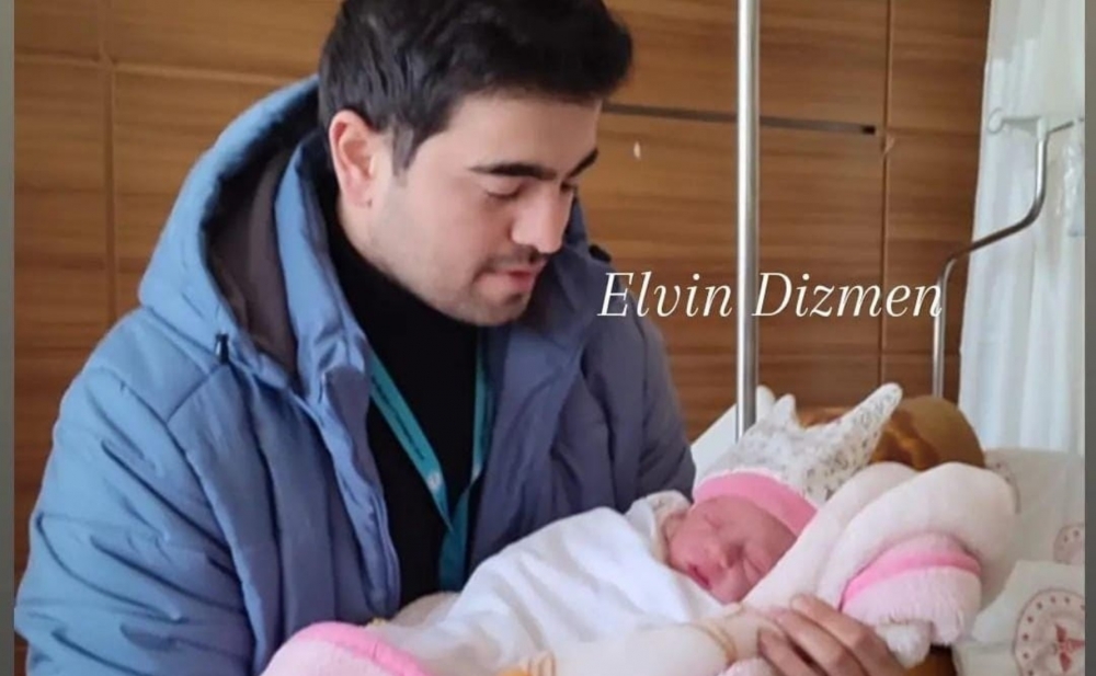 Zəlzələ bölgəsində dünyaya gələn körpəyə azərbaycanlı həkimin adı verilidi - Foto