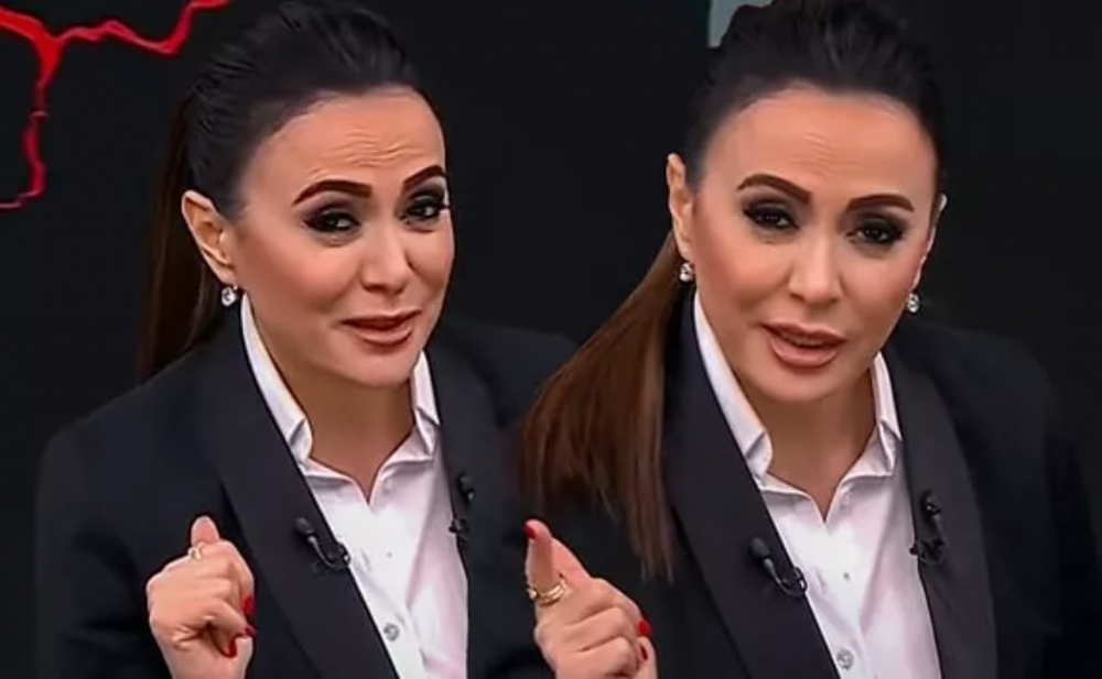 Canlı yayımdakı hərəkətləri izləyiciləri qəzəbləndirdi - Fotolar