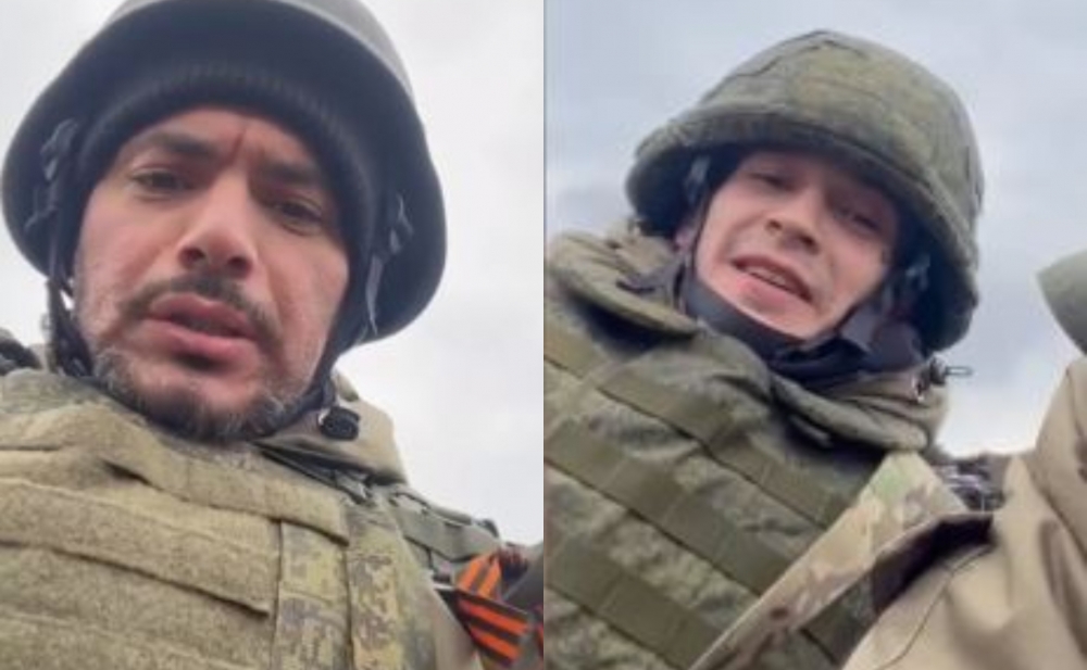Azərbaycanlı reper Donetskdə atəş altında qaldı - Video+Yenilənib