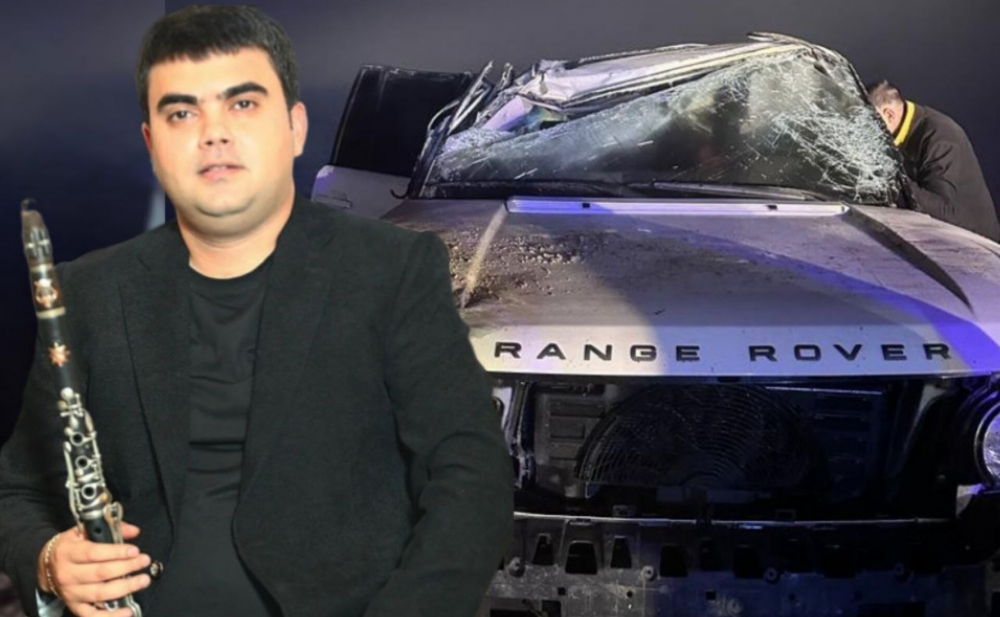 Tanınmış klarnet ifaçısı qəzaya düşdü - Fotolar