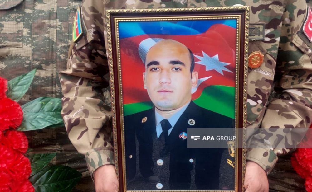 Daha bir şəhidimiz dəfn olundu - Fotolar