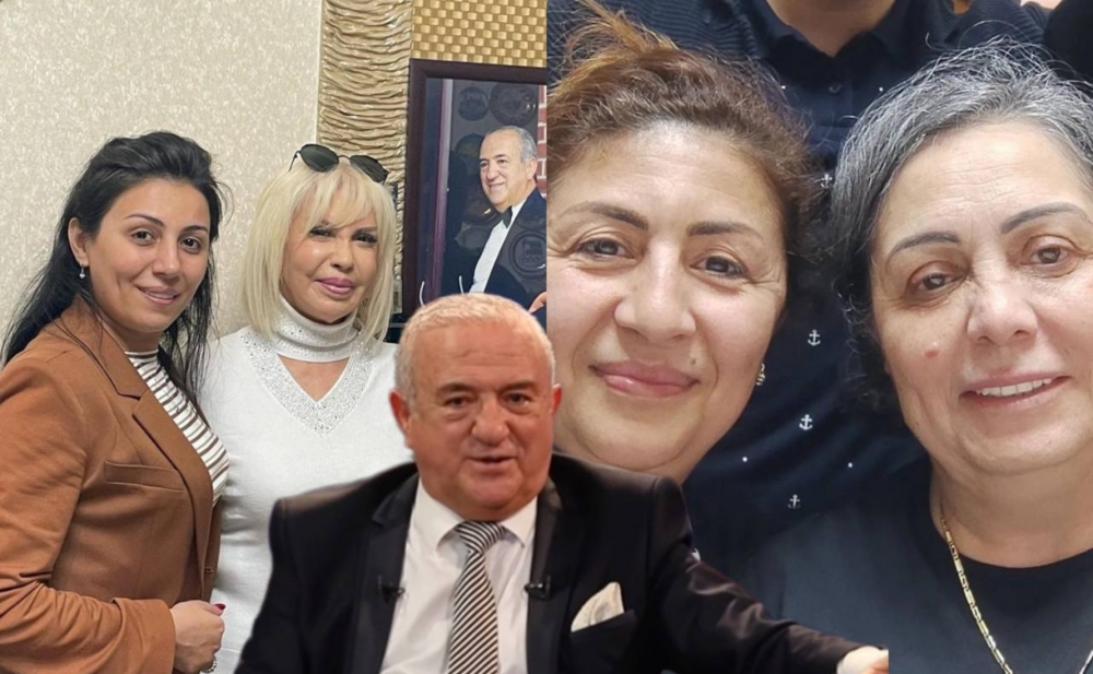 Dostları Səməd Səmədovun evinə yığışdı - Fotolar