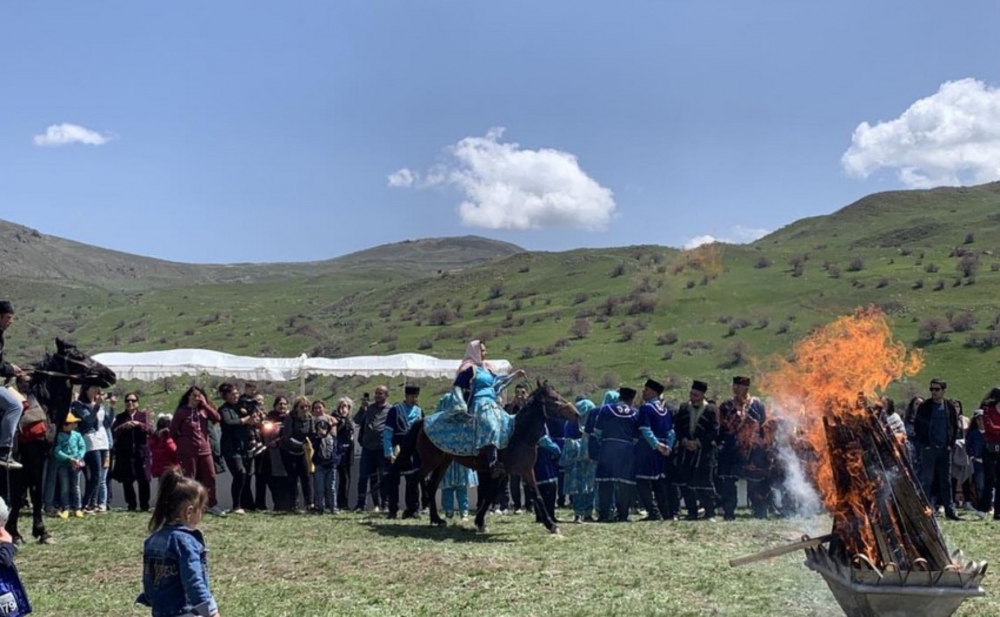 Batabatda “Xalq yaradıcılığı” festivalı - Fotolar