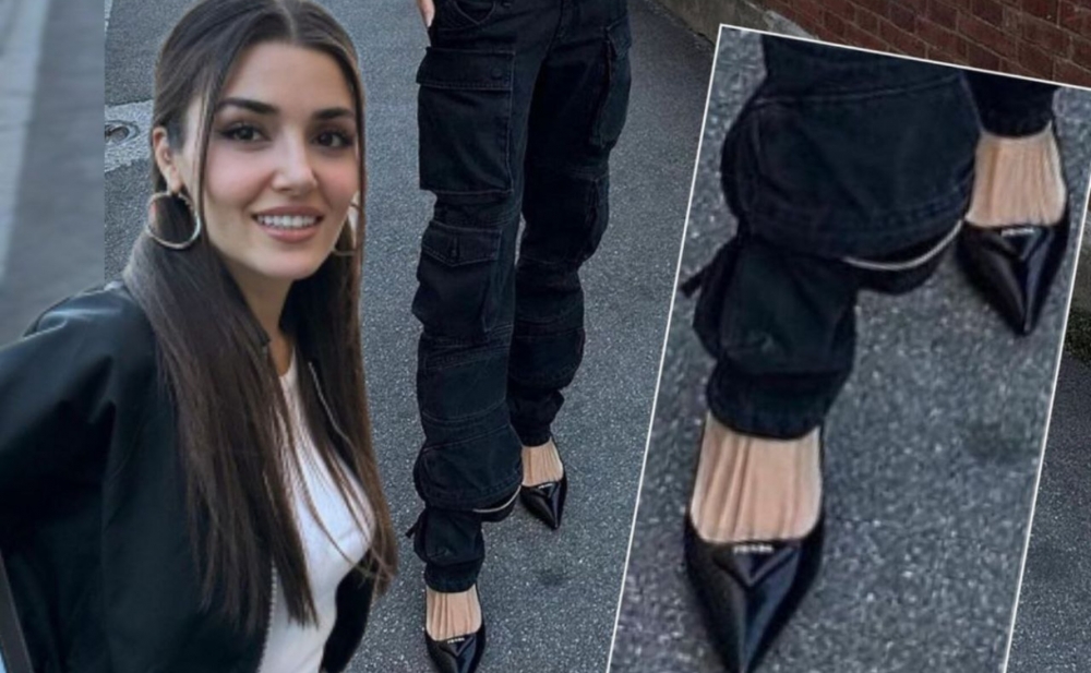 Hande Erçelin ayaqları müzakirə yaratdı - Fotolar