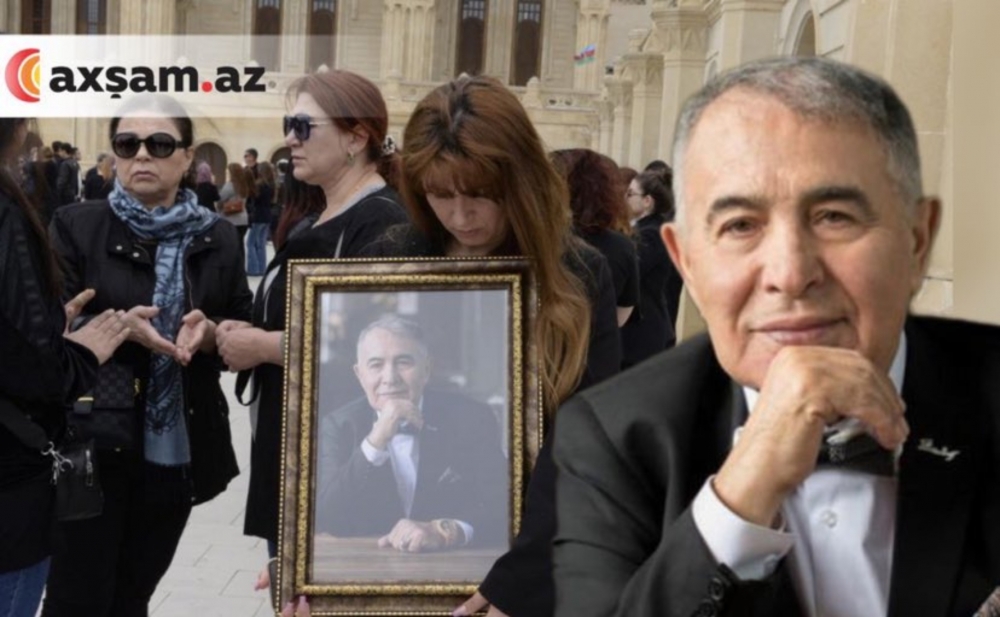 Aftandil İsrafilovla vida mərasimi keçirilir - Fotolar