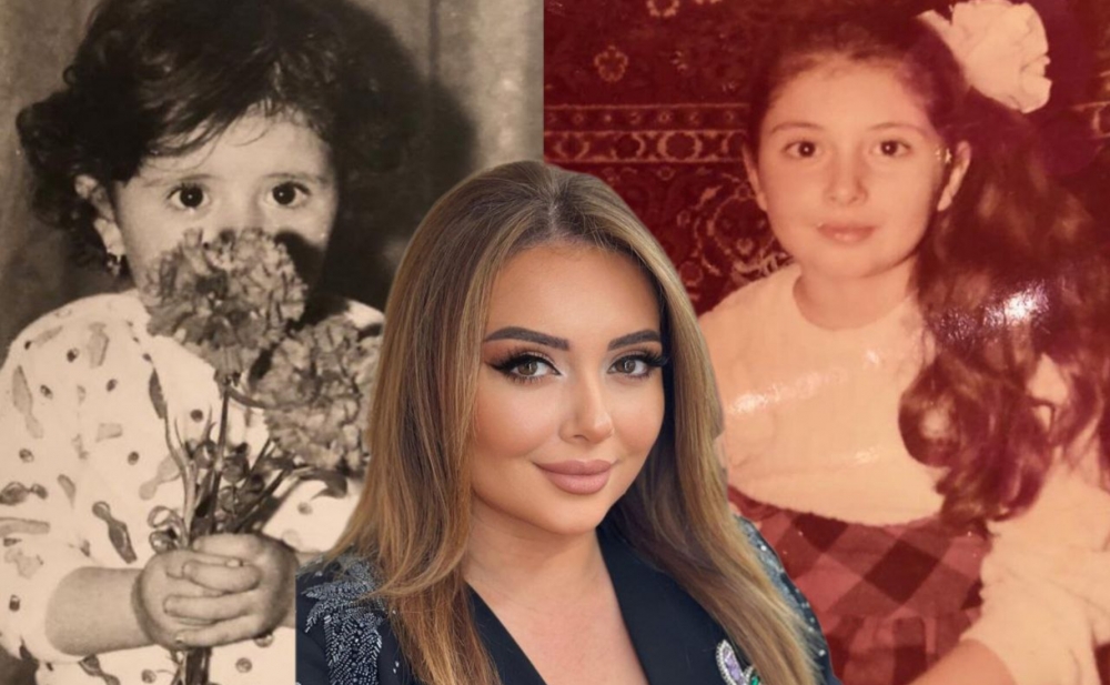 Lalə Azərtaş uşaqlıq fotolarını paylaşdı