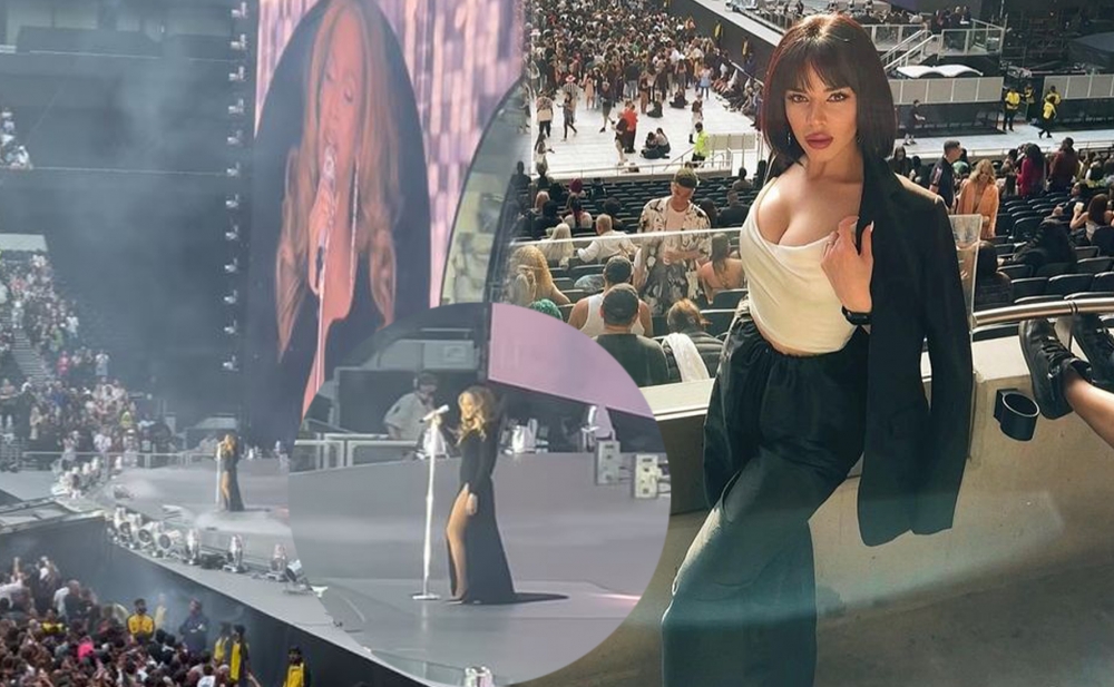 Emiliya Yaqubova Beyonsun konsertində - Video+Fotolar