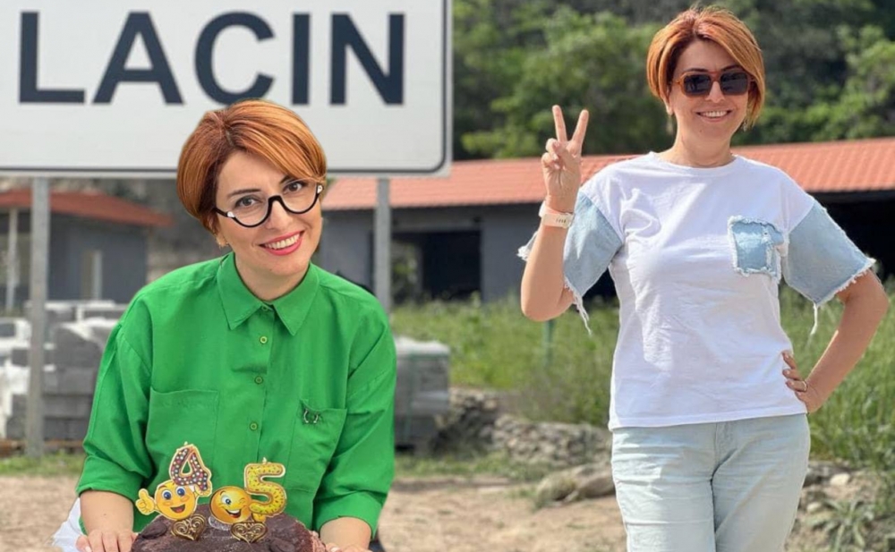 45 yaşını Laçında qeyd etdi - Fotolar