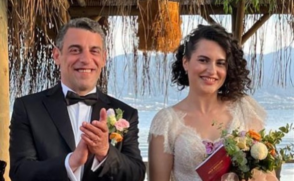 "Yeni gəlin"in aktyorunun toyundan - Fotolar