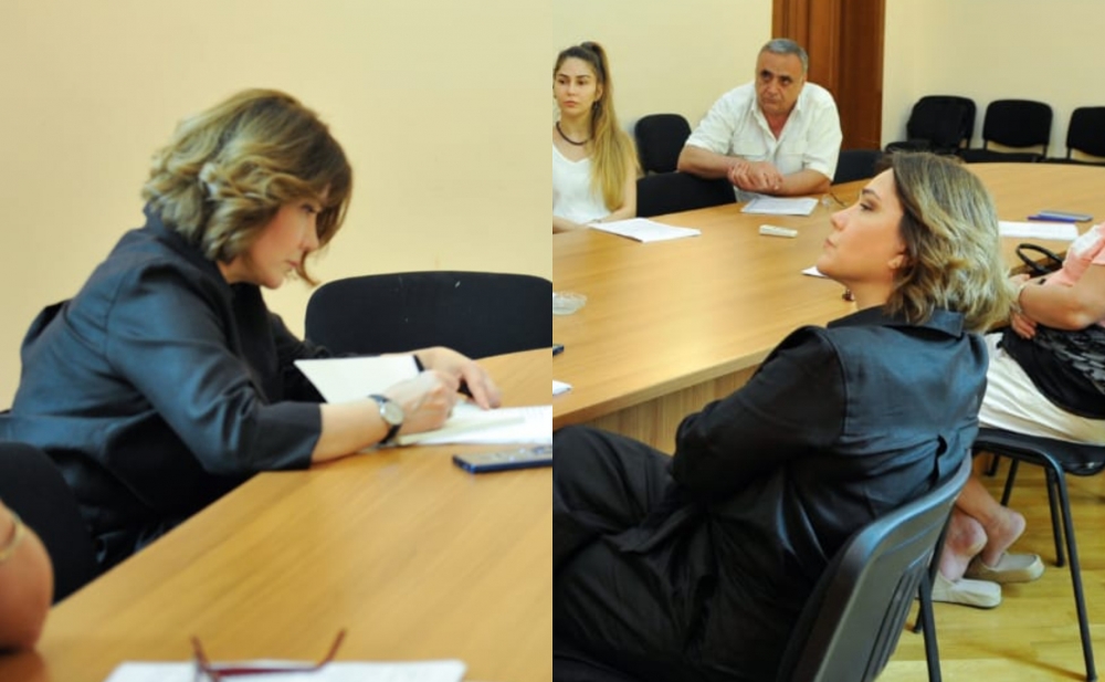 Mehriban Zəki uzun fasilədən sonra "Azdrama"da - Fotolar