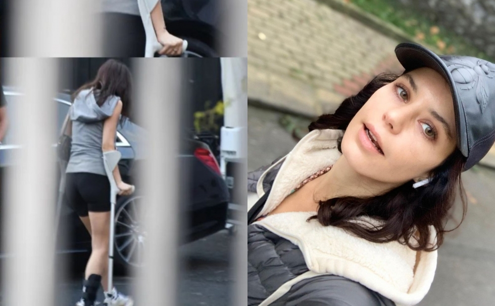 Beren Saat konsertə əsa ilə getdi - Foto