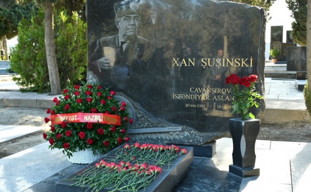 Xan Şuşinskinin xatirəsi yad edildi - Fotolar