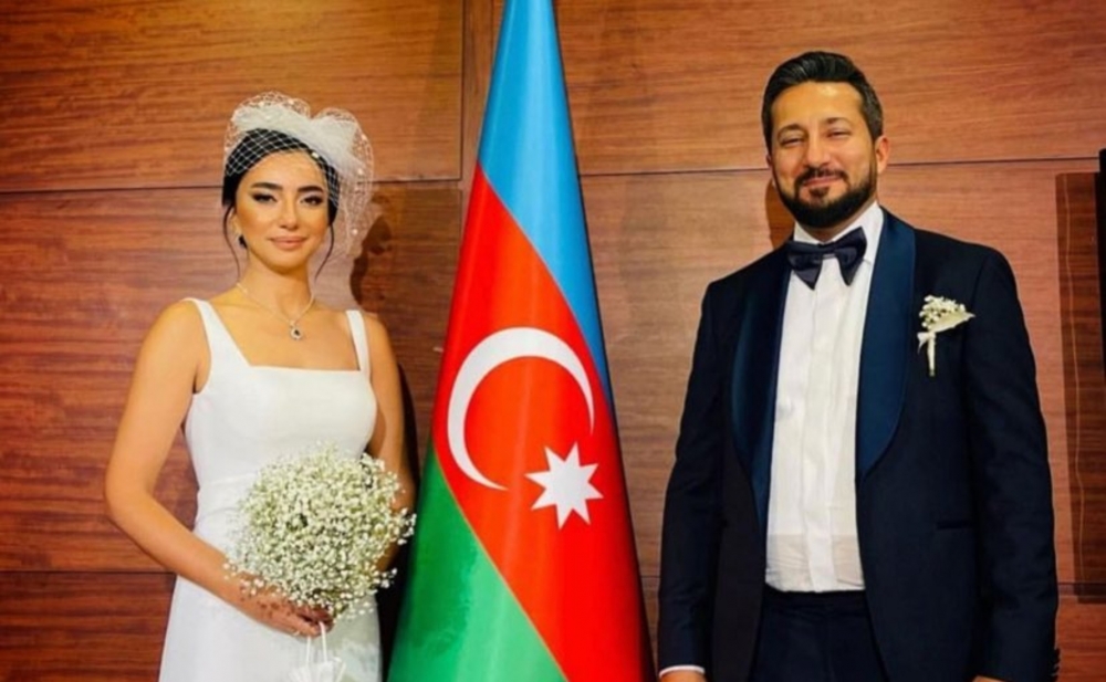 Öykü Gürman Bakıda ərə getdi - Video+Fotolar