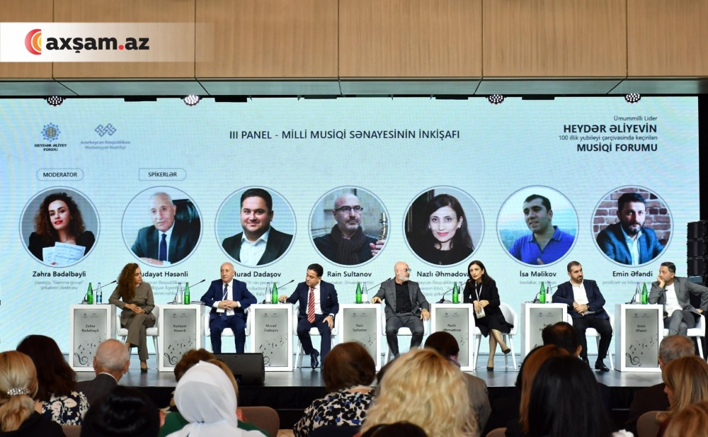 Musiqi Formunun ikinci günü başladı - Fotolar