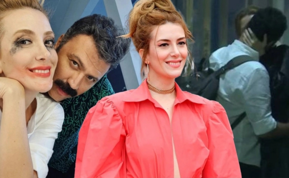 Məşhur aktyor ailəli aktrisa ilə dodaq-dodağa - Foto