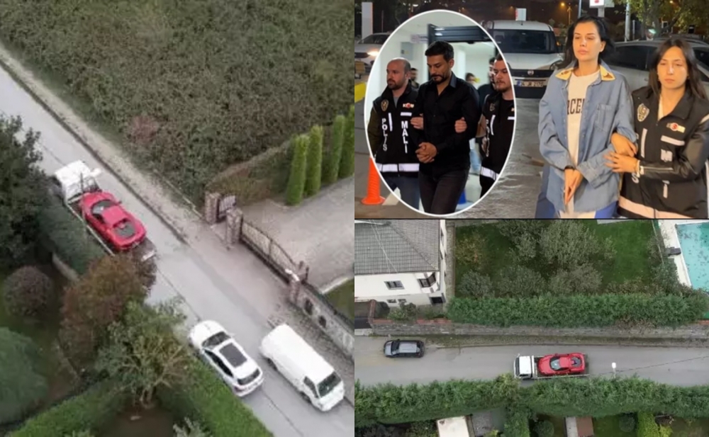 Polis Dilan Polatla ərinin lüks avtomobillərini belə müsadirə etdi - Video