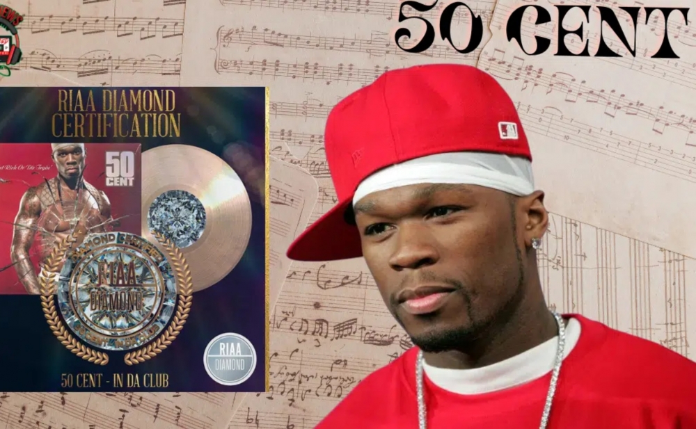 "50 Cent" ilk brilyant sertifikatını aldı