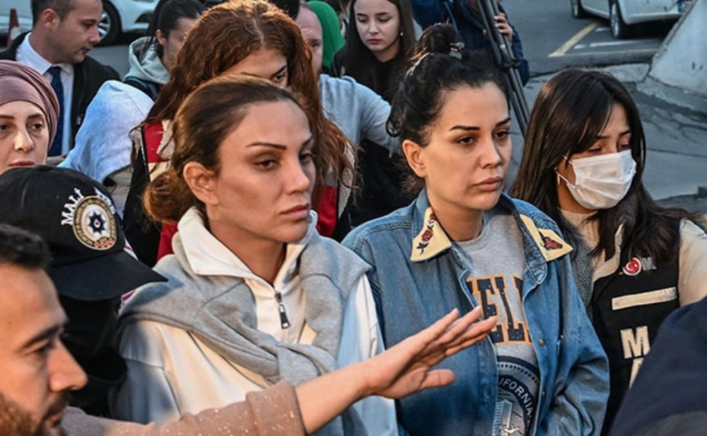 Dilan Polatın məhkəməyə aparıldığı görüntülər