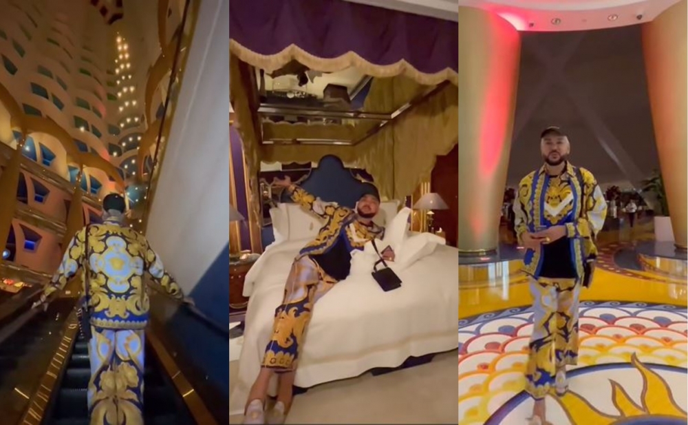 Kirkorov Dubayda lüks hoteldə qaldığı otağı nümayiş etdi - Video