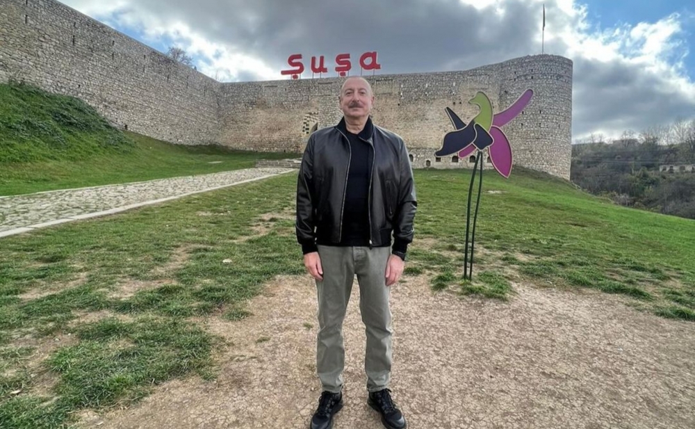 Prezidentin Şuşadan maraqlı - Fotoları