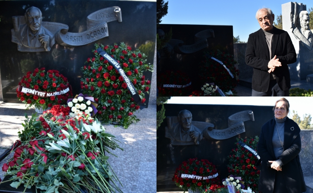 Rasim Ocaqovun xatirəsi yad edildi - Fotolar