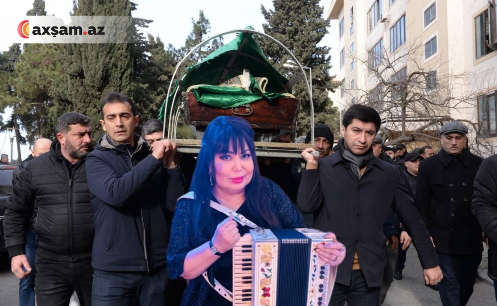 Gülbahar Şükürlü son mənzilə yola salındı - Fotolar