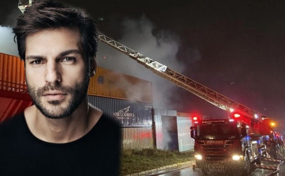 Serkanın serial çəkillişində yanğın oldu