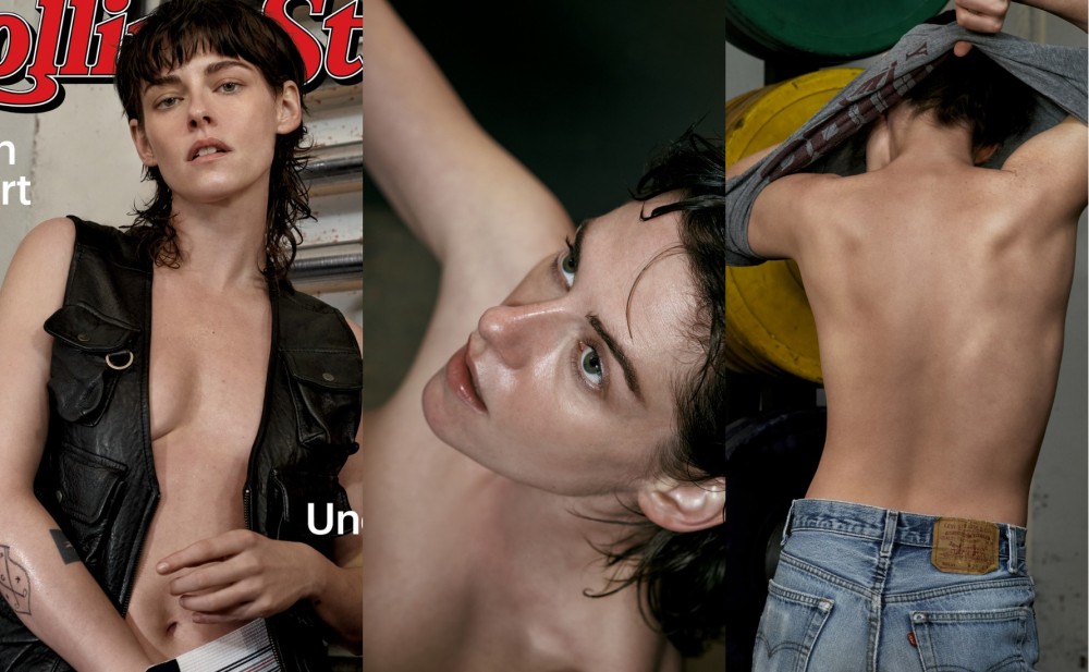 Kristen Stüartdan çılpaq - Fotosessiya
