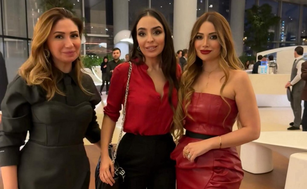 Nigar Leyla Əliyeva və Arzu Əliyeva ilə bir arada - Fotolar